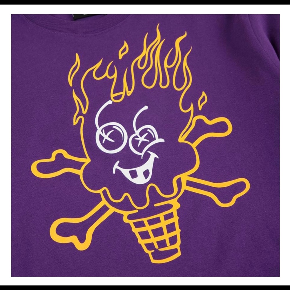 IceCream Sad Cone SS Tee Lakers